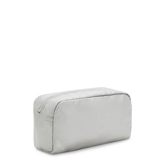 Kipling Gleam Metallic Pouch Tassen Zilver | België 1082IL